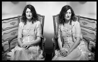 double portrait of the lovely Carla